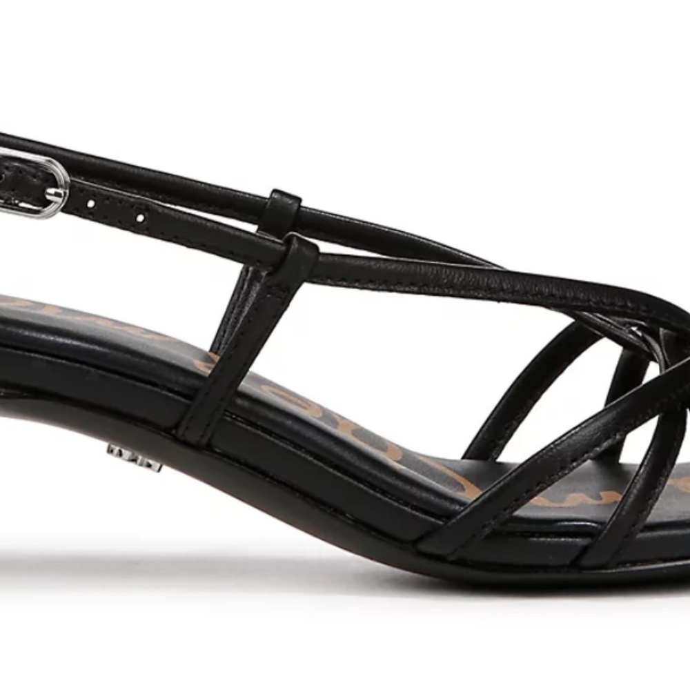 Sam Edelman Leather Strappy Sandals - Picture 9 of 9